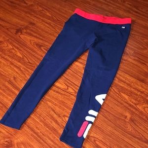Womens Fila Yoga Pants
